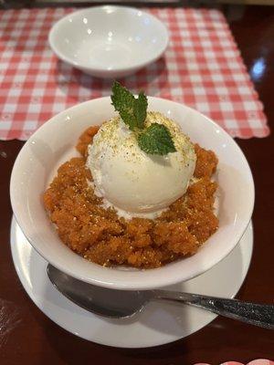 Gajar Halwa dessert... so delicious!