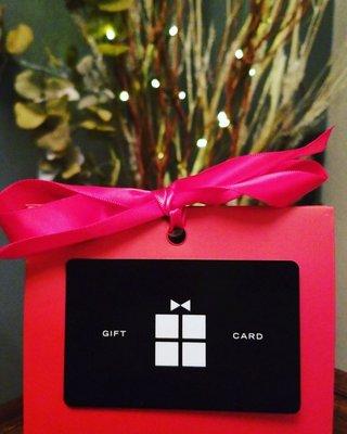 Gift cards available