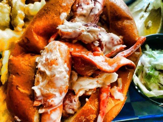 New England Lobster Roll Sandwich