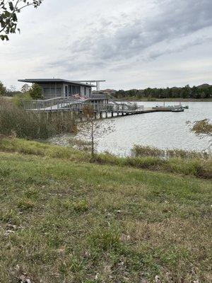 Boathouse where you can kayak