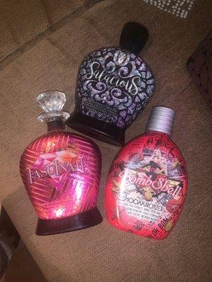 Tanning lotions!