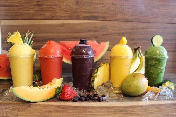 Fruity smoothies