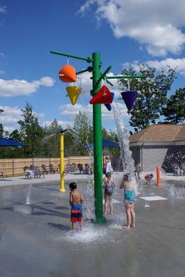 Everyone Loves The Splash Pad! Learn more at: http://www.ymcaofcm.org/locations/boroughs-family-branch/