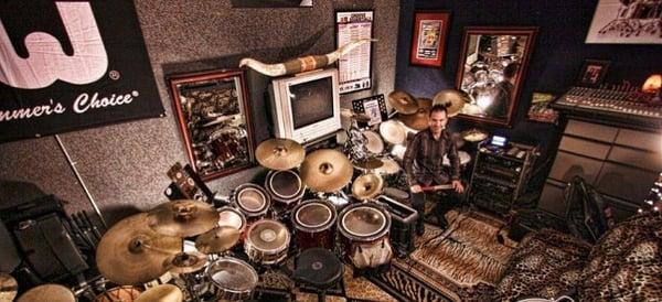 Rick Stojak's Drum Lesson Studio in San Diego