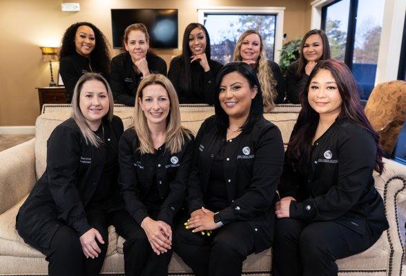 Our amazing team of dental assistants at Spring Creek Dentistry