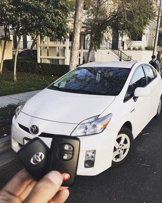 Toyota Prius new key