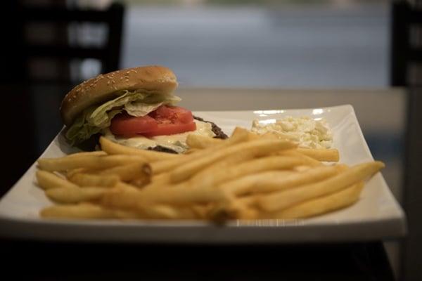 Burger and Fries, City View Pizza and Grill