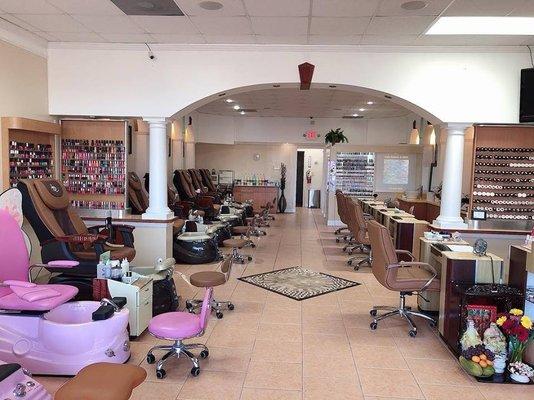 Inside our salon