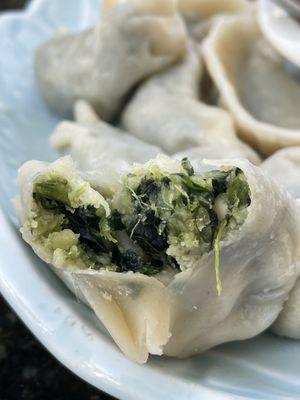 This is the steamed veggie dumplings.