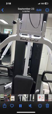 "New" gym?...garbage product