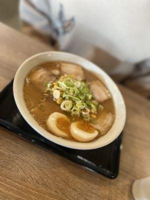 Miso Ramen with egg