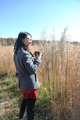 Duke SNAP students creating a video for Horton Grove in 2014