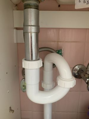 Bathroom sink repair