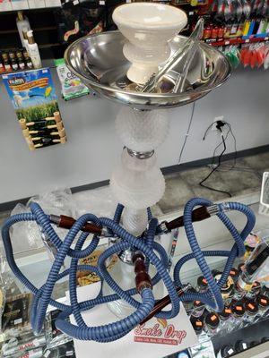 4 hoses hookahs