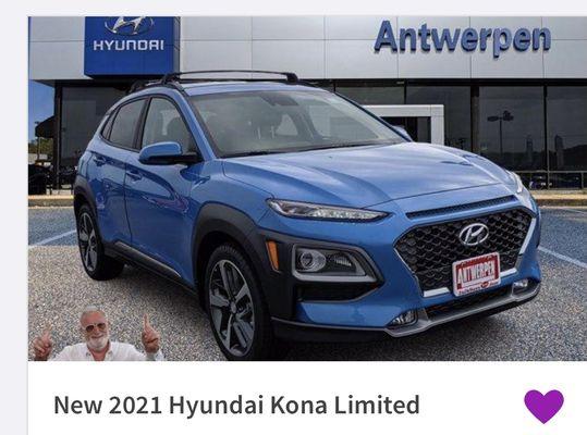 Hyundai 2021 Kona Limited AWD