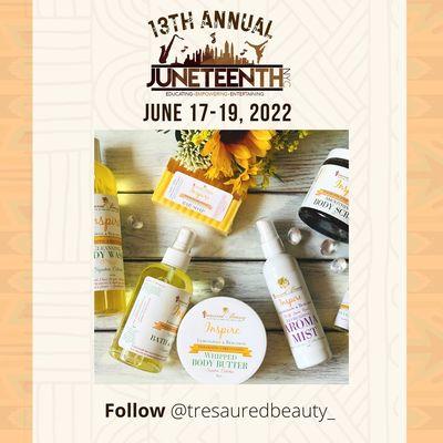 Meet our returning vendor for 2022 @treasuredbeauty_ featuring fine handmade soaps,  body scrubs, lotions, mist and more