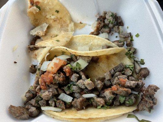 Horrible carne asada.The beef is rubbery and chewy.Avoid at all cost