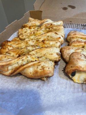 Garlic Parmesan Twists