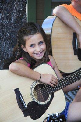 Guitar and Music at Jewish Summer Camp in Big Bear, CA