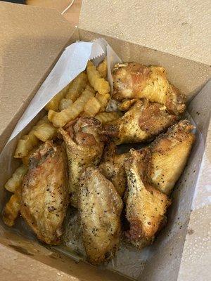 Lemon pepper 8 Wings