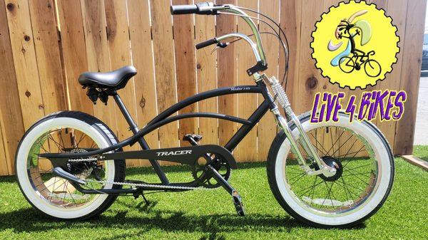 Live 4 bikes bike shop in downey carries the coolest bike . We sell bmx , Se , Hybrids, electric , mountain , road and more