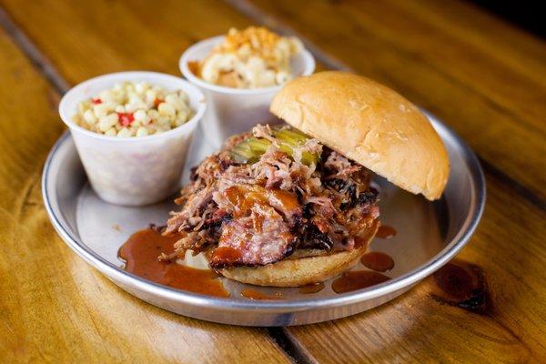 Pulled Pork Sandwich.