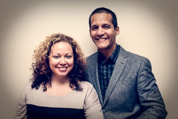 Dr. Rae Bouvin and Dr. Edgardo Vargas