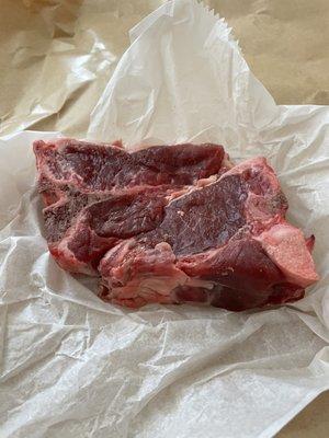 Lamb loin chop $32.99/lb