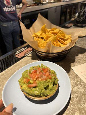 Chips and Nina's Guacamole