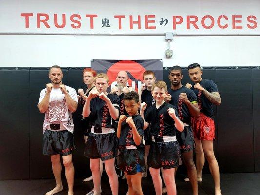 Oniyama Muay Thai fight team