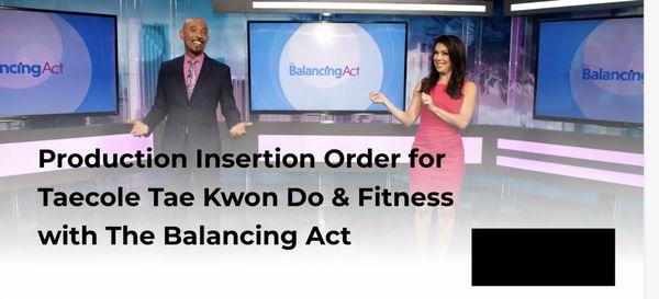 Yes! We are going to be on The Balancing Act!
Stay tuned for dates and times!