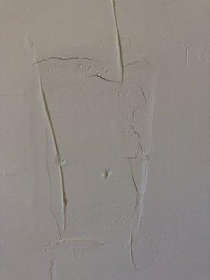 Photo of what AKB considers quality drywall. They have no clue what they are doing.  There is no quality control.