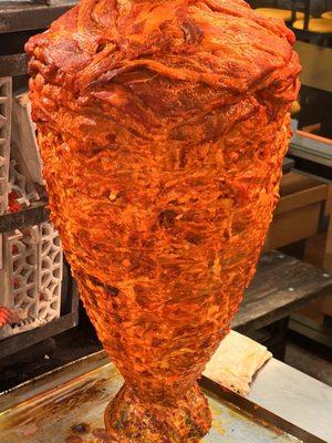 Al pastor trompo