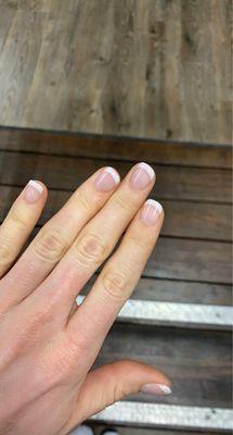 French dip manicure