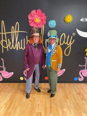 Alice in Wonderland theme party