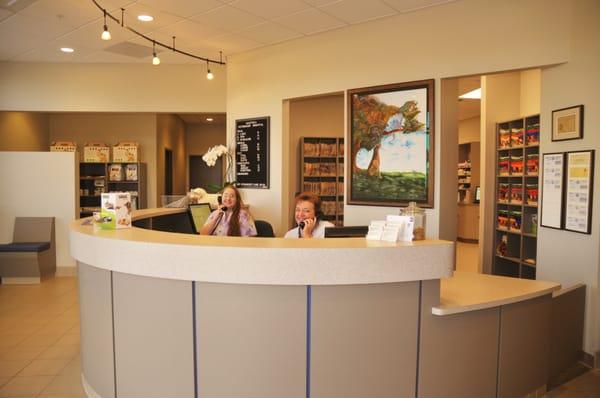 Manteca Veterinary Hospital Lobby