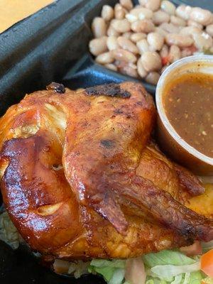 Insanely delicious smoked chicken | Nidia's Latin Grill | Dover FL | June 10, 2022