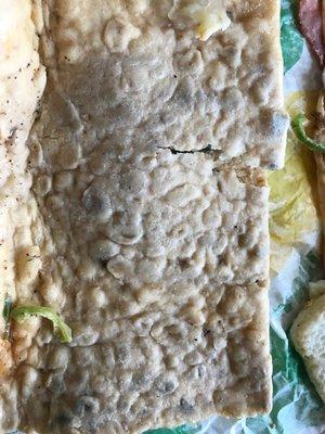 MOLD on their flatbread!!!