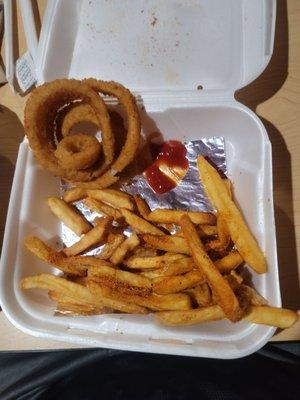 Onion Rings & Cajun Fries