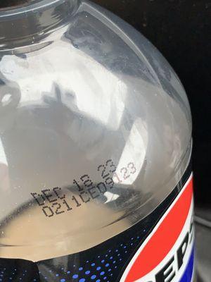 Expired Pepsi Zero purchased 13 January.