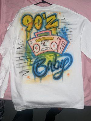 Airbrushed shirt