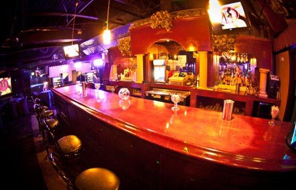 The bar at Crazy Horse Showclub of Charlotte