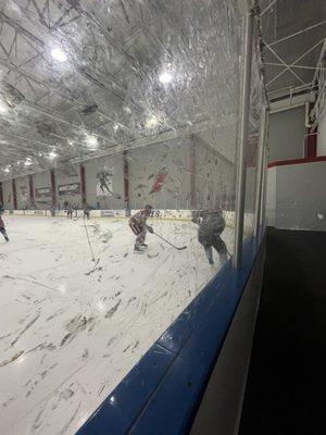 Ice hockey game, ice hockey