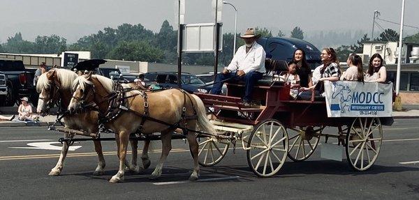 Parade in town for county fair