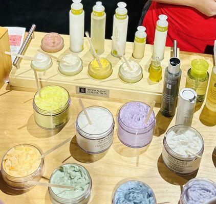 The colorful beauty of organic product ingredients. EMINENCE Organic Skin Care