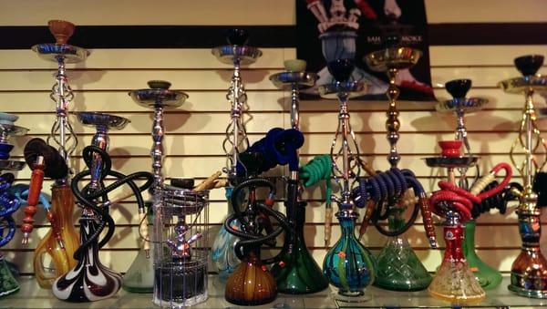 Huge selection of Hookah and its accessories