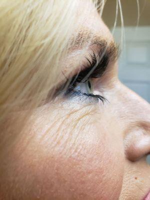 Mixed hybrid lashes