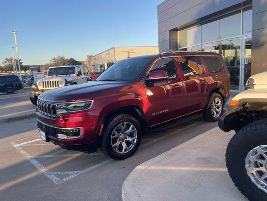 2022 Wagoneer sold by Patrick Wilson