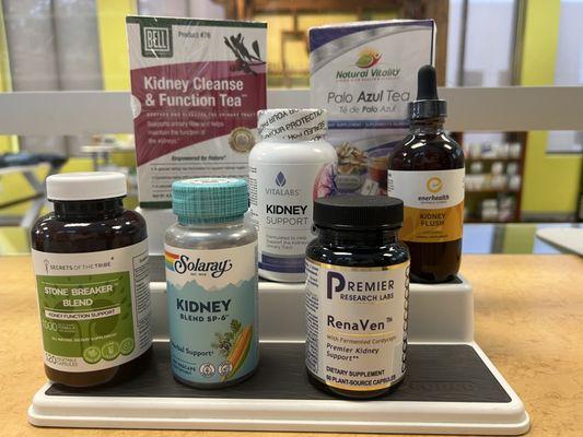 Kidney supplement options