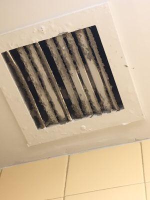 A dirty vent. Health departments will usually cite a business for this.